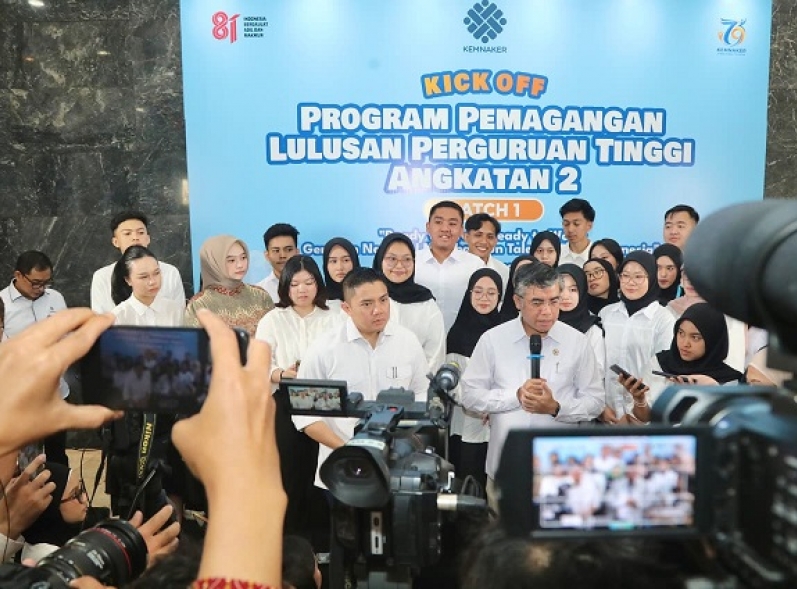 Kemnaker: 46.160 Peserta Mulai Ikuti MagangHub Angkatan II Batch 1